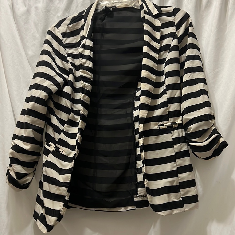 Stoosh Striped Blazer